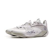 【DWYANE WADE】LI-NING WADE ALL CITY 13 Men's Squeaky Basketball Game Shoes Stable Support Wear-resistant Sports Shoes ABAV001 Legit Official Store - 白/淺煙灰 - 查看 5
