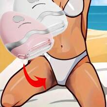 Women's Electric Shaver - Wet & Dry Painless Hair Removal Trimmer For Bikini, Eyebrows, Face, Legs And Underarms - Portable Bikini Trimmer - Rechargeable, Cordless - Gentle & Effective Shaving, Battery Capacity: 200mAh