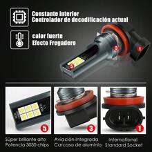 TOAUTO 2Pcs H11 LED Bulb H16 JP 9005 HB3 9006 HB4 Led Lamp Super Bright Car Fog Lights Day Driving Running Light 12V 6000K White