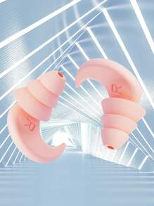 Anti-Noise Silicone Mute Earplugs Waterproof Swimming Earplugs Suitable For Office Lunch Break Sleeping And Outdoor Diving Surfing Soft And Comfortable Swimming Earplugs Protect Ears Campus Dormitory Sound Insulation Study Family Sleep At Night Noise Reduction Mute Anti-Snoring Sound Prevention