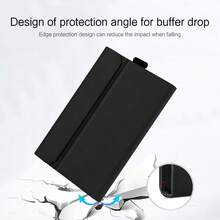 Pour Microsoft Surface Pro 11 10 9 8 7 6 5 4 Tablette 12,3-13 pouces avec étui de support. Pour Surface Go 4 3 2 1 Tablette 10,5 pouces, étui de protection - Noir - Voir 4
