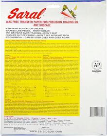 Saral Paper Corp Wax Free Transfer Tracking Paper Sampler Pack - One 8.5 Inches X 11 Inches Sheet For Each Color (Red, Blue, Yellow, White, Graphite) - 1 - 查看 1
