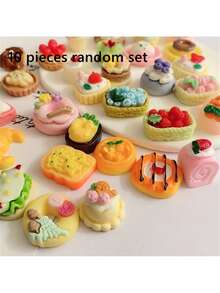 Cute New Miniature Dollhouse Supermarket Food Snacks Mini Cake Wine Drink for Blyth Doll Kitchen Accessories - one-size - View 11