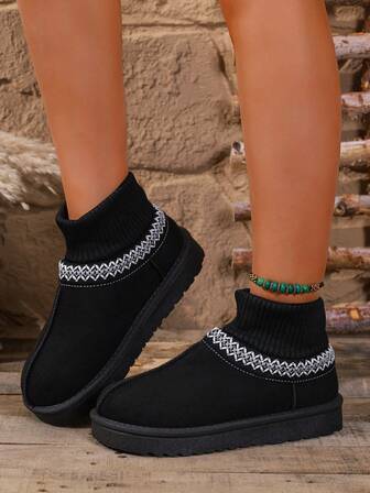 Damsnökängor, Moderiktiga, Lyxiga, Eleganta, Slitstarka, Lättviktiga, Bekväma, Slitstarka, Halkfria, Det bästa valet för kvinnor