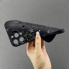 Funda de Teléfono con Patrón de Ojos de Ángel Escarchados para iPhone17aire/16/15/14/13/12/11.Profesionalmáximo14/15 másdieciséis E12/13MINI, X/XR/XSMax, compatible con Samsung GalaxyUN03/03core/04/04E/05/05s/06/12/13/15/16/21s/24/25/32/34/35/54/55/81,S10E/20/21/22/23/24FE/Plus/Ultra, F15, M35/55, Funda para Teléfono Note10/10Plus/20/20Ultra, Carcasa Suave de TPU, Unisex, Simple y Elegante, Protección a Prueba de Golpes - Negro - Ver 9