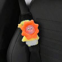 1pc Cute Little Sun Decor Car Seat Belt Shoulder Pad Cover - Multicolor - View 5