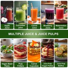 Powerful Centrifugal Juicer Machine- 3 INCH EXTRA Wide Mouth Feed Chute For Easy Juicing Of Fruits And Vegetables, Stainless Steel, Easy To Clean, Perfect For Healthy Living And Delicious Juice Recipes - US A Type Plug(110-127V) - View 5