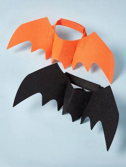 PETSIN Pet Supplies, Pet Black Bat Wings, Chic And Cool Bat Transformation Costume Suitable For Small Dogs And Cats