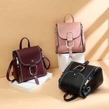 Women Top Handle Bags - 橘黃色 - 查看 6