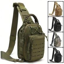 Neue Lagerbestände Einzelschulter Diagonale Kreuz Outdoor Tragbare Fahrradtasche Camouflage Outdoor Sport Kleine Brusttasche