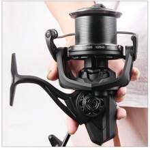 1pc Drag 20KG Big Spinning Fishing Reel 8000-14000 Series Aluminum Alloy Spool Fishing Reel 4.8:1 Baitcasting Reels Reel Fishing - Multicolor - View 1