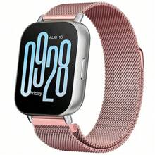 Mailänder Armband kompatibel mit Xiaomi Redmi Watch 5 3 Active, Metallsolo-Schleife Edelstahlarmband, kompatibel mit Redmi Watch 5 3 Lite, magnetisches Armband