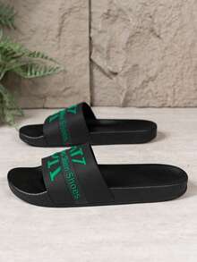 男士夏季拖鞋，韩版时尚个性防滑室内/室外拖鞋，男士凉鞋