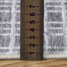 Dragonpad Modern Plaid Area Rug, 2*3ft/2*6ft/3*5ft/4*6ft/5*7ft/6*9ft/8*10ft/9*12ft/10*13ft Washable Rug Indoor Contemporary Non Slip Rug Soft Comfy Non-Shedding Floor Carpet Low Pile Foldable Thin Rug For Living Room Bedroom Home Office Dorm - Dark Gray-5*7FT - View 6