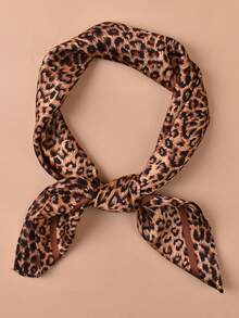 1 Stück Leoparden-Muster Modeschal Bandana, Bohemien Stil Stirnband/Haarband für Frauen, ideal um Ihr Aussehen für Kleid, Strand, Urlaub zu verbessern - Verschiedenfarbig - Übersicht 10