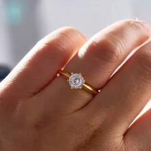 4ct Total Moissanite 3pcs Jewelry Set For Women | 1ct Ring + 1ct Necklace + 2x1ct Earrings | Wedding & Engagement Collection | Perfect For Daily Wear, Dating & Gifting To Lovers, Friends, Family