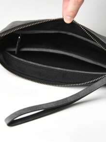 Men's Clutch Bag Business Casual New Pouch Simple Mobile Coin Purse Premium Clutch Phone Bag Purse Organizer Christmas Gifts