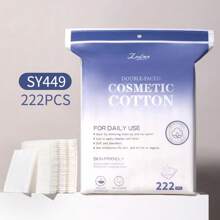 1 Pack Of Disposable Soft Facial Cleansing Cotton 100PCS/Pack 222PCS/Pack