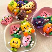 Micro-Particle Assembly Block Toy, Food Series Fruit Simulation, Diy Creativity Gift Room Decoration - Multicolor - View 9