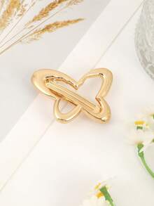 1 件装极简主义金属云形发夹、发夹、爪夹、发爪、发夹、发夹、发夹、发夹