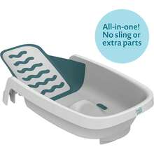 Sure Comfort - tina reclinable 4 en 1, tina ajustable todo en 1, para recién nacidos y niños pequeños, asiento de baño de bebé se ajusta a medida que el bebé crece, edades de 0 a 2 - 1 - Ver 7