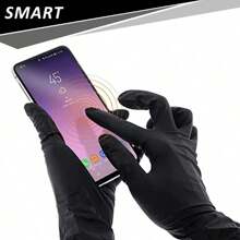 10/20/50/100PCS一次性手套，黑色丁腈无乳胶手套，洗车，家庭清洁，工作手套可用于家用产品，面部护理