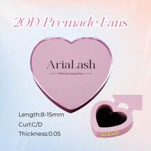 10D/12D/14D/16D/18D/20D 尖头底座 1000 片装 预制浓密睫毛延长 0.05 毫米 厚度 8-15 毫米 长度 - D 卷曲 - 自然柔软 - 手工嫁接假睫毛 适合专业人士使用 - D - 查看 9