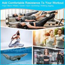 男女腕部和脚踝负重器，可穿戴强力手臂和腿部负重器，2 件套（每件 1 磅），可调节脚踝负重器，适用于家庭健身房、瑜伽、散步、跑步、舞蹈、普拉提、有氧运动、健美操 - 彩色 - 查看 4