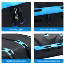 PORIYA Car Roof Top Rack Roof Bag 450L Cargo Carrier Waterproof Luggage