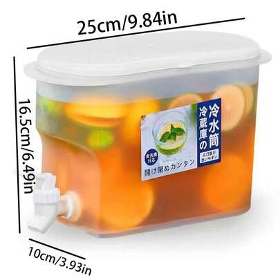 Tủ lạnh Ấm đun nước lạnh có vòi Xô nước lạnh dung tích lớn 3,5 lít Ấm đun nước trái cây trà pha chế lạnh tại nhà