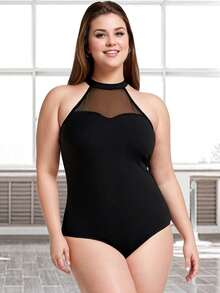 Bộ đồ liền thân nhảy múa ba lê không tay cho nữ, dành cho người lớn, trang phục hóa trang Halloween, áo ba lỗ hở lưng thanh lịch và lớp lót mềm mại, quần áo ba lê, bộ đồ liền thân nhảy múa - màu đen - Xem 8