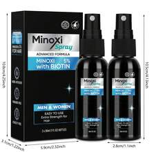 2 Bottles Of Biotin Hair Spray, Deep Moisturizing Hair, Nourishing Scalp Massage Conditioning Foam, Essential Oils Biotin Hair Serum, Unisex, Suitable For People With Poor Hair Quality, 2.03oz - 黑色 - 查看 3
