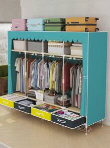 Large Capacity Drawer Storage, Suitable For Multi-Person Households, Reinforced Steel Tube Construction For Stability, Easy To Assemble And Durable