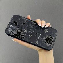 Funda de Teléfono con Patrón de Ojos de Ángel Escarchados para iPhone17aire/16/15/14/13/12/11.Profesionalmáximo14/15 másdieciséis E12/13MINI, X/XR/XSMax, compatible con Samsung GalaxyUN03/03core/04/04E/05/05s/06/12/13/15/16/21s/24/25/32/34/35/54/55/81,S10E/20/21/22/23/24FE/Plus/Ultra, F15, M35/55, Funda para Teléfono Note10/10Plus/20/20Ultra, Carcasa Suave de TPU, Unisex, Simple y Elegante, Protección a Prueba de Golpes - Negro - Ver 10