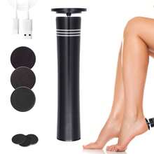 FollowBreak Kabelloser elektrischer Fußfeile, wiederaufladbarer Handgehaltener Fußschwielen-Entferner mit Schleifpapier und Schleifkopf, multifunktionaler persönlicher Fußschleifer, tragbares Fußglättungsgerät geeignet für Zuhause und Nagelstudios, Fußpflegewerkzeug für Männer und Frauen - Verschiedenfarbig - Übersicht 14