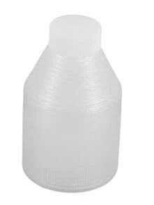 غطاء مظلة بلاستيكي مقاوم للماء قطعة واحدة، كم مظلة قابل للتلسكوب مع واقي من التنقيط، شفاف، محمول، مقاوم للماء وقوي، سهل التخزين، مناسب للسفر والاستخدام الخارجي