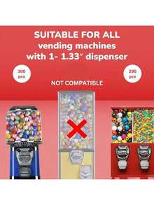 ​​1.26-Inch Translucent Round Empty Capsules (50 Pcs) - Perfect For Gumball Machines, Party Favors, Easter Baskets, Pinatas, And DIY Crafts​ - Quantity Of Products - 50 - View 6