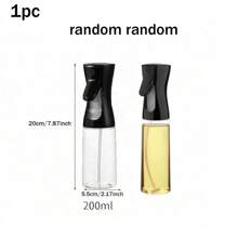 3/2/1pc Oil Spray Bottle, Kitchen Household Barbecue Olive Oil Cooking Spray Oil Atomization Fat Reduction Oil Spray Artifact, Oil Spray Dispenser Refillable Spray Bottle Outdoor Barbecue Cooking Kitchen Supplies