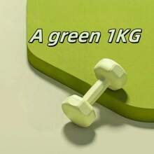 2 piezas/1 pieza Mancuerna mini para mujeres, esquema de color de dopamina. Adecuado para principiantes, equipo de fitness unisex para uso en el gimnasio/hogar. Diseño con revestimiento, entrenamiento de músculos del brazo, mancuerna pequeña para yoga