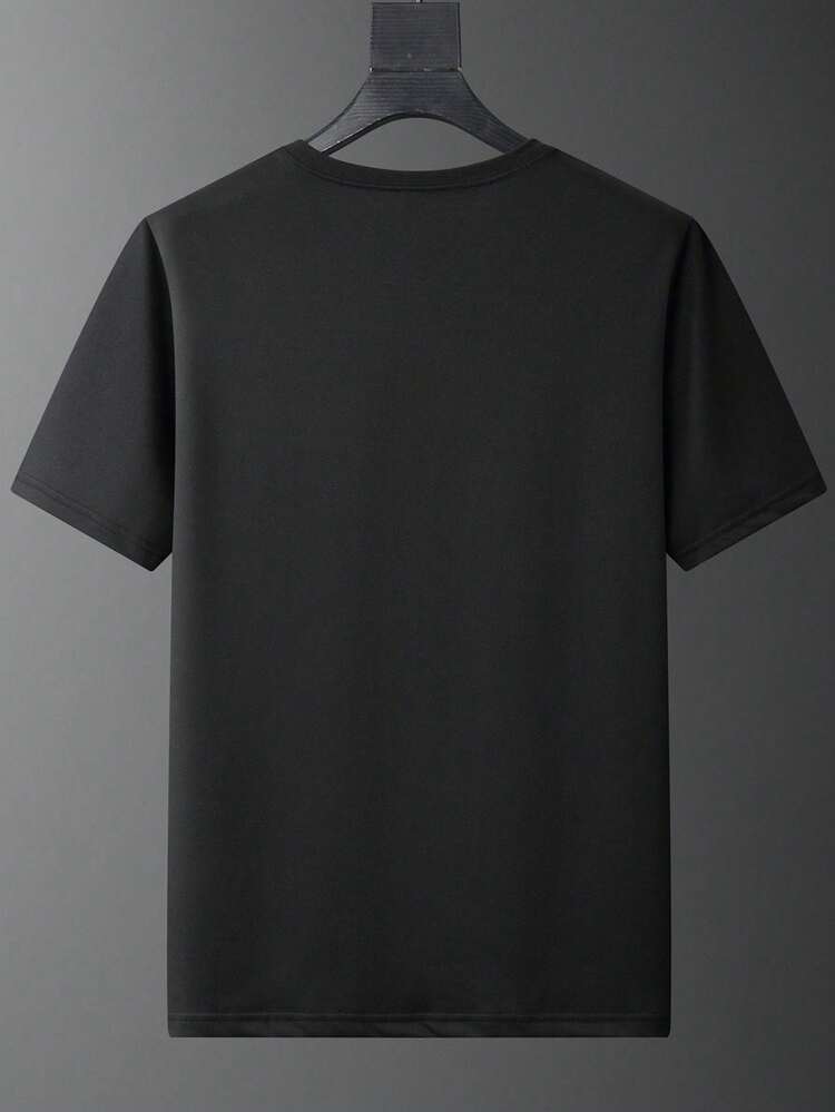 Camisetas a juego para parejas - Impresión de dibujo de gesto de mano y símbolo de corazón en negro/blanco, camisetas casuales de cuello redondo y manga corta para primavera y verano, moda de primavera, lavables a máquina, camiseta unisex, moda para parejas - Vestido negro individual para mujer - Añade 2
