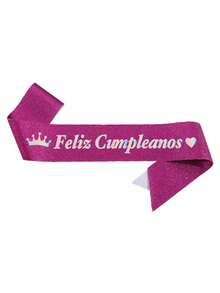 1Pc Custom Text Satin Ribbon, Personalized Quote Sash, Customized Birthday Sash, Customizable Bachelorette Sash,Ideal Gifts For Him, Ideal Gifts For Her Graduation