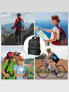 15 L Foldable Backpack, Ultralight Waterproof Daypack For Folding, Small Hiking Backpack For Men And Women, Walking Rucksack Daypack, Hiking Foldable Hiking Backpack For Trave