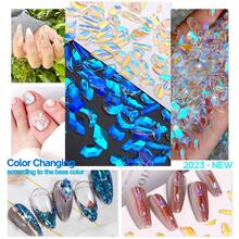 120Pcs Nail Rhinestones Moonlight 12 Shapes Big Gems Flatback Rhinestones K9 Glass Stones Nail Art Diamonds Crystals Jewels Nail Charms Arylic Nails Face Eye Makeup Crafts