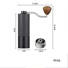 1 套手摇咖啡豆研磨机，家用手动咖啡研磨机，手冲咖啡机套装
