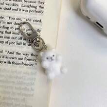 立体海獭手机链可爱动物毛绒植绒企鹅北极熊挂件钥匙扣少女心ins风手机挂件耳机壳吊坠 - 海獺手機掛繩 - 查看 7