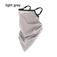 قطعة واحدة من الوشاح القناع الباندانا مع حلقات الأذن ، غطاء الرقبة بالاكلافا حماية من الغبار والأشعة فوق البنفسجية للوجه للنساء والرجال في الهواء الطلق ، أغطية الرأس للتزلج
