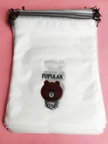 10 个旅行鞋袋，大号透明旅行抽绳鞋袋，防水防尘，便携，用于打包鞋子旅行袋，旅行鞋收纳袋，男女通用靴袋鞋盒鞋收纳盒鞋子收纳配件，旅行度假邮轮夏季假期旅行包旅行用品必备品，适用于大学宿舍家庭学校酒店 - 無色 - 查看 7