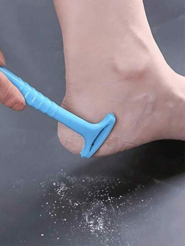 4-Piece Set: Foot Scraping Tool, Professional Pedicure Nail And Cuticle Pusher, Foot Scraper, Foot Care Knife, Callus Remover, And Heel Trimmer For Removing Hard And Dry Dead Skin From Hands And Feet. Suitable For Both Men And Women, And Ideal For Home Care.