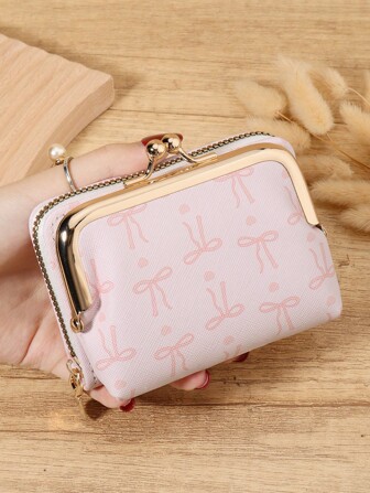 女士钱包短款 PU 皮革钱包拉链和搭扣钱包多功能大容量钱包女士零钱袋零卡包轻便、时尚现代、商务拉链信用卡商务休闲教师节、教师礼物、周年纪念、生日礼物、女士、女性、白领工作者