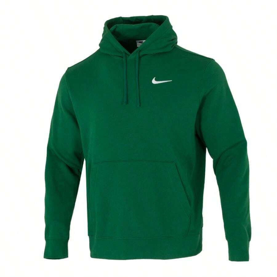 Nike 男裝連帽衛衣 M NK TM CLUB HOODIE PO ZTS 休閒服上衣運動服日常套頭衫 HF1177-341